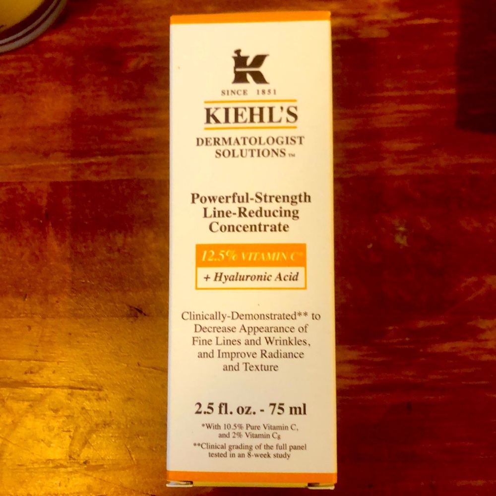 KIEHL’S POWERFUL STRENGTH LINE REDUCING CONCENTRATE 2.5 oz BRAND NEW